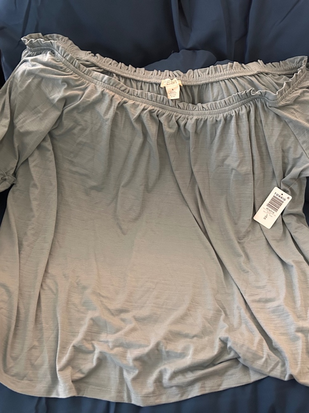 Torrid off the shoulder top